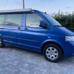 Blue VW California campervan