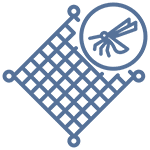 mosquitonet icon in blue